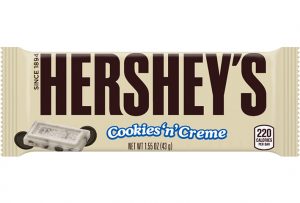 TOPS VENDING Hersheys-Cookies-N-Creme-Bar-300x203-1 Snacks  