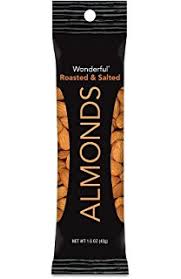 TOPS VENDING almonds Snacks  