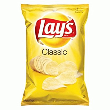 TOPS VENDING lays-classic Snacks  