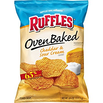 TOPS VENDING ruffles-oven-backed Snacks  